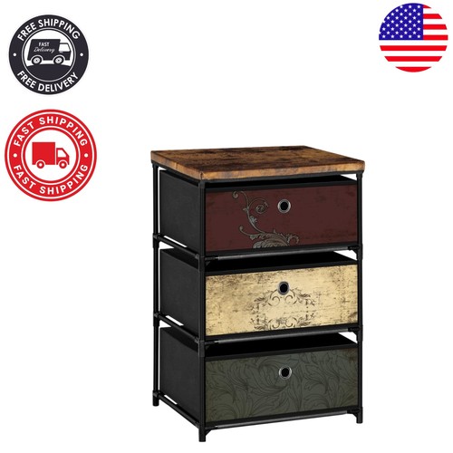 Chic small fabric dresser with - fabric,